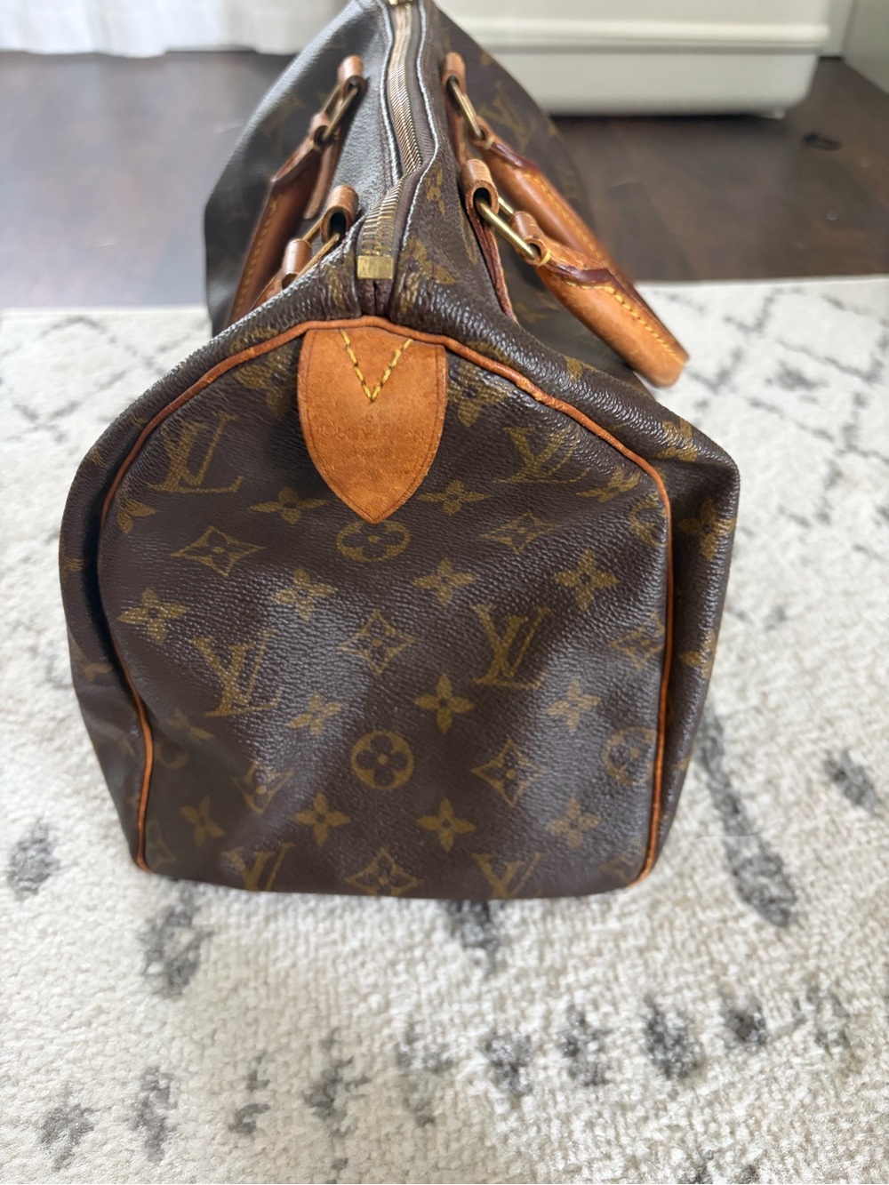 Louis Vuitton Speedy 30 Monogram Canvas Bag - Vintage - Picture 2 of 12